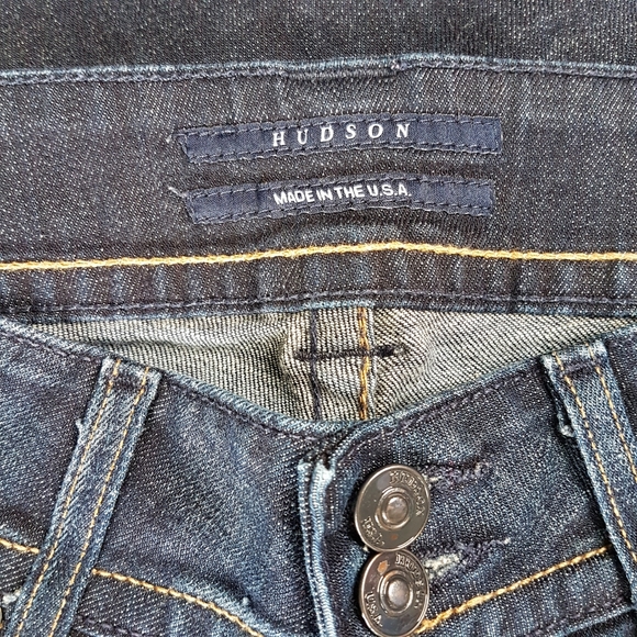 Hudson - Low Rise Boot Cut Jeans - Sz 27 - Picture 10 of 16